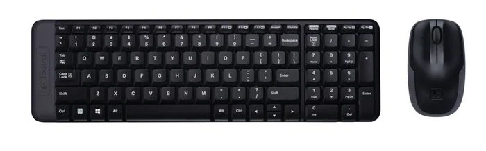 Logitech MK220 Combo Clavier et Souris sans fil Noir QWERTY US