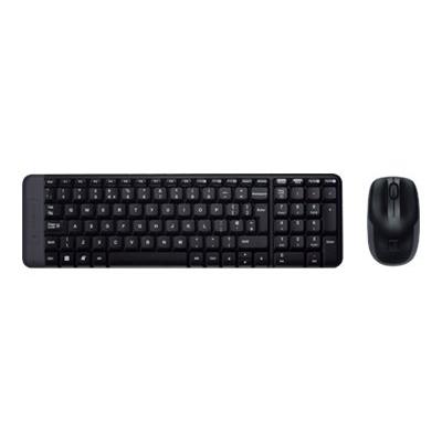 Logitech MK220 Combo Clavier et Souris sans fil Noir QWERTY US