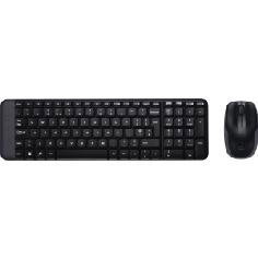 Logitech MK220 Combo Clavier et Souris sans fil Noir QWERTY US