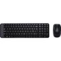 Logitech MK220 Combo Clavier et Souris sans fil Noir QWERTY US