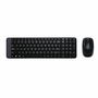 Logitech MK220 - Ensemble Souris et Clavier Sans Fil USB 2.4 GHz Noir (920-003161)