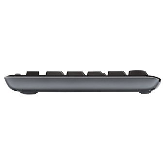 Logitech MK270 - Combo clavier et souris sans fil USB - Clavier silencieux antibactérien avec pavé numérique et souris pour gaucher/droitier - Compatible Windows