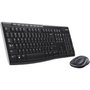 Logitech MK270 - Combo clavier et souris sans fil USB - Clavier silencieux antibactérien avec pavé numérique et souris pour gaucher/droitier - Compatible Windows
