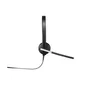 Logitech H650E - Casque filaire USB avec micro stéréo, optimisation Microsoft Lync, commandes d'accès rapide - Noir