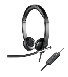 Logitech 981-000519 Casque avec Micro H650e (Noir)