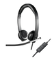 Logitech H650e Casque USB Stéréo Noir et Argent