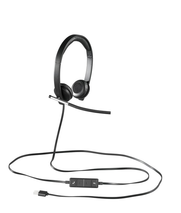 Logitech H650e Headset Stereo USB Noir