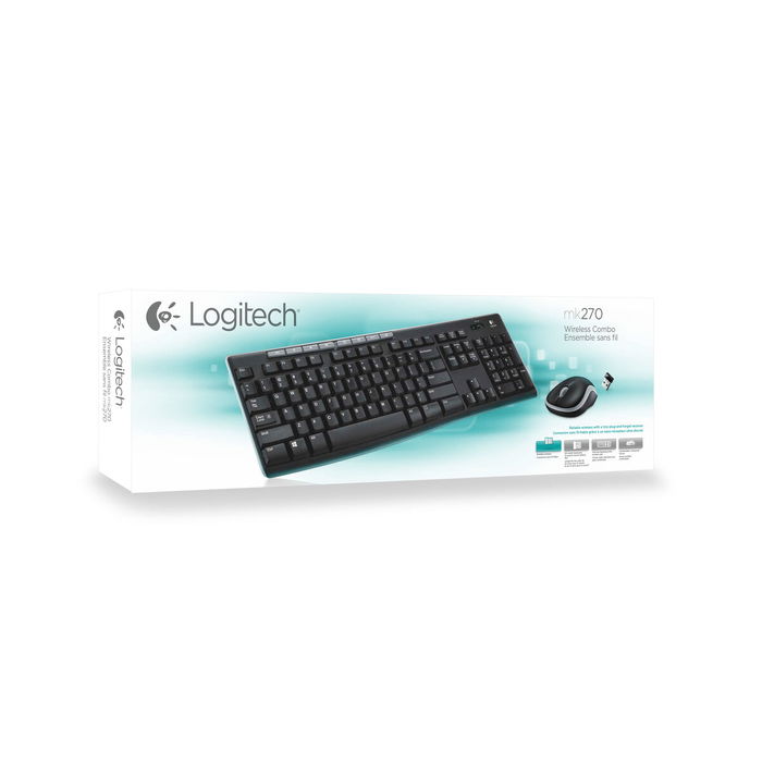 Clavier et souris sans fil Logitech 920-004512 Qwerty Italien Italien