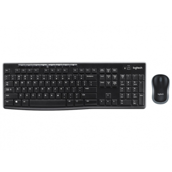 Logitech MK270 Combo clavier et souris sans fil Noir QWERTY