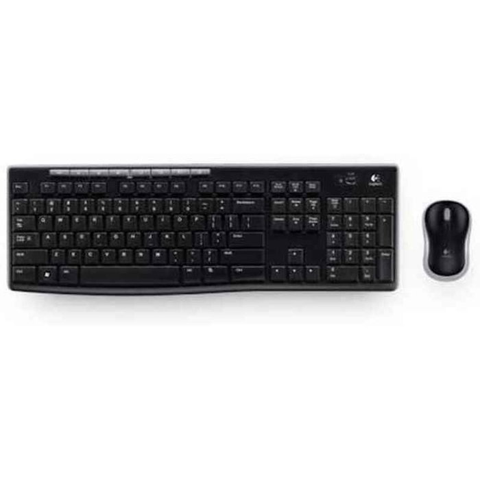 Logitech MK270 Combo clavier et souris sans fil Noir QWERTY