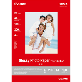 Canon Papier photo Premium Pro Platinum GP-501 / 0775B001 Blanc - Format A4 - Pour imprimantes photo haute qualité