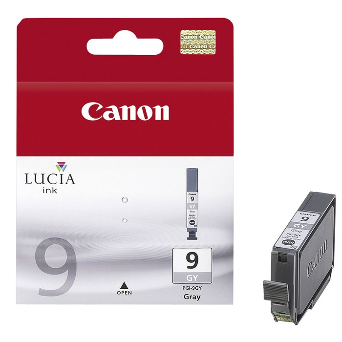Canon PGI-9GY Réservoir d'encre Gris, 14ml Canon PGI-9GY Réservoir d'encre Gris, 14ml