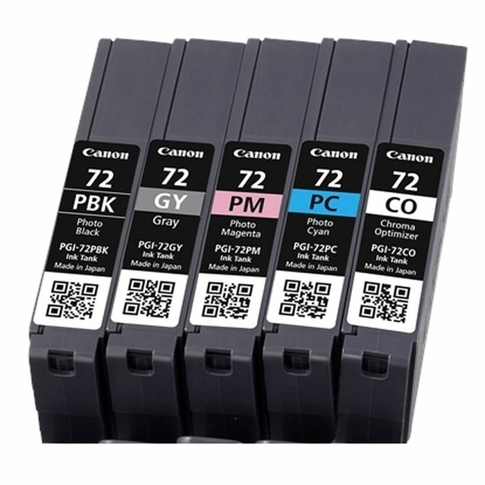 Canon Multipack de 5 cartouches d'encre PGI-72 / 6403B007 PBK, PC, PM, GY