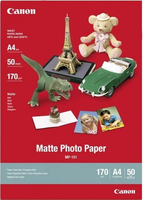 Canon Papier Photo Mat MP-101 A4 170g/m2 - 50 feuilles