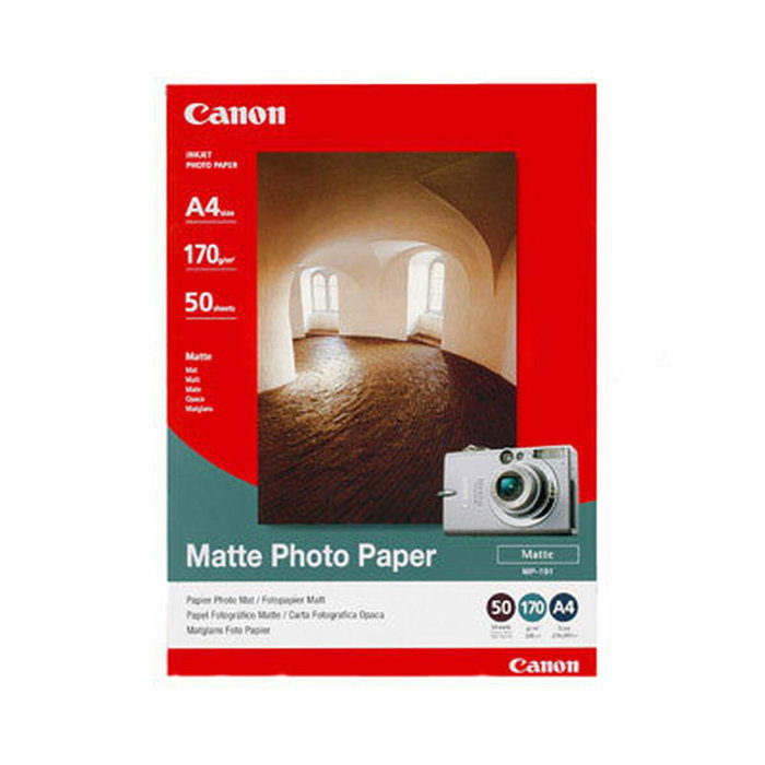 Canon Papier Photo Mat MP-101 A4 170g/m2 - 50 feuilles