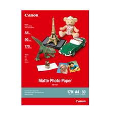 Canon MP-101 Papier Photo Mat A4 50 Feuilles pour Impressions Créatives et Cartes