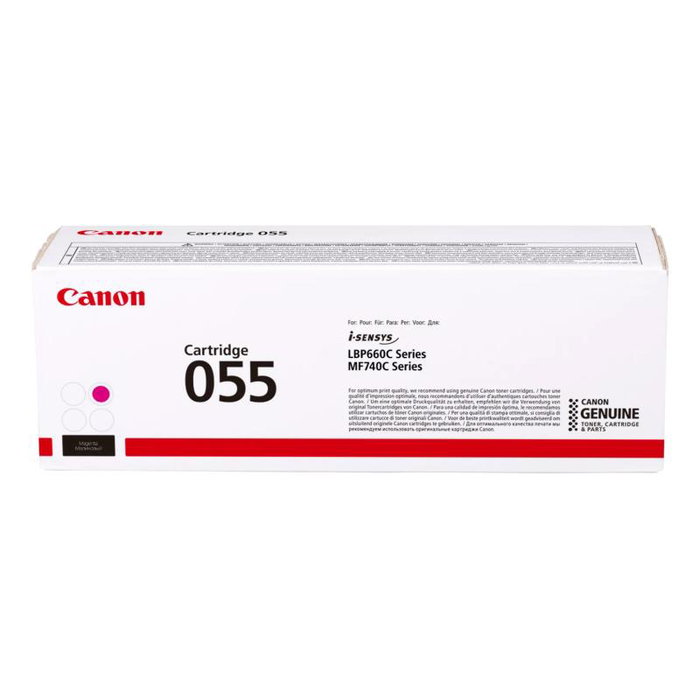Canon Cartouche 055 Magenta Original (3014C002) pour imageCLASS MF743 et LBP664