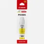 Canon GI-50Y - Bouteille d'encre Jaune - Compatibilité imprimantes PIXMA MegaTank - Recharge propre - 3405C001