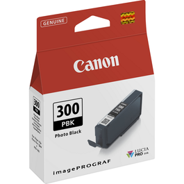 Canon PFI-300 Réservoir d'encre Photo Noir Original pour imagePROGRAF PRO-300
