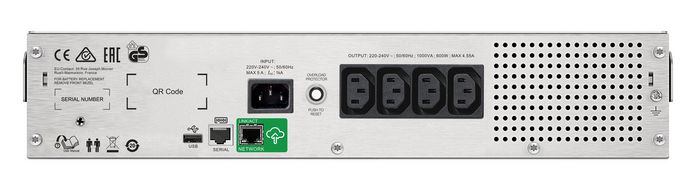 APC Smart-UPS SMC1500I-2UC 1500VA 900W Rackable Noir