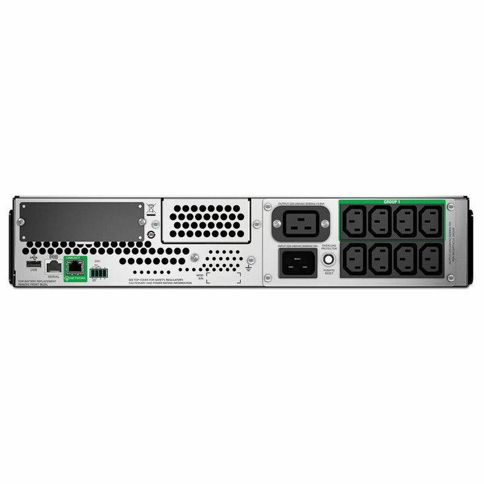 Système d'Alimentation Sans Interruption Interactif APC SMT2200RMI2UC 1980 W Système d'Alimentation Sans Interruption Interactif APC SMT2200RMI2UC 1980 W