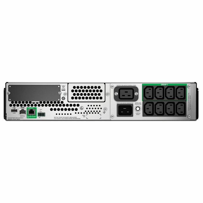Système d'Alimentation Sans Interruption Interactif APC SMT3000RMI2UC 2700 W Système d'Alimentation Sans Interruption Interactif APC SMT3000RMI2UC 2700 W