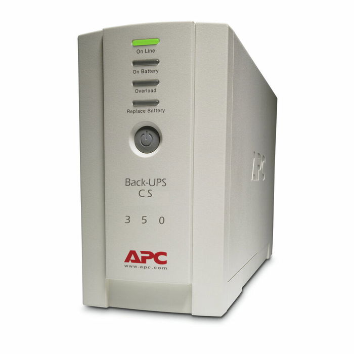 Système d'Alimentation Sans Interruption Interactif APC BK350EI Système d'Alimentation Sans Interruption Interactif APC BK350EI