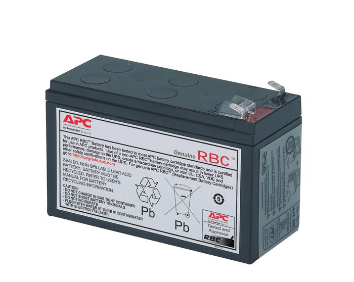 APC Cartouche de batterie de rechange #17, 108 VAh, Noir, Compatible onduleurs APC by Schneider Electric APC Cartouche de batterie de rechange #17, 108 VAh, Noir, Compatible onduleurs APC by Schneider Electric