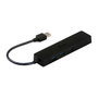 I-tec Hub USB 3.0 Slim 3 Ports + Gigabit Ethernet Adaptateur Advance Series Noir
