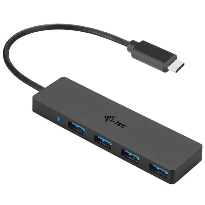 i-Tec C31HUB404 Hub USB-C avec 4 ports USB 3.0