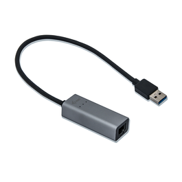 i-Tec Adaptateur Carte Réseau USB 3.0 vers Gigabit Ethernet Gris