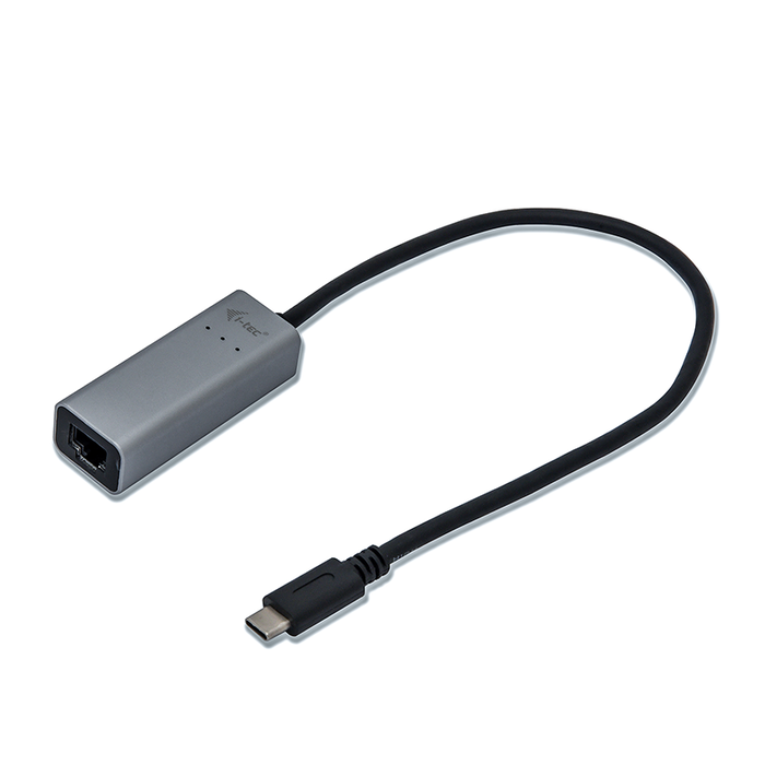 I-Tec Adaptateur Réseau USB-C vers Gigabit Ethernet RJ-45, 10/100/1000 Mbps, pour PC, Mac, Android