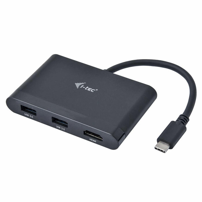 Adaptateur USB i-Tec C31DTPDHDMI Noir Adaptateur USB i-Tec C31DTPDHDMI Noir