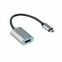Adaptateur USB-C vers HDMI i-Tec C31METALHDMI60HZ Gris Turquoise 15 cm