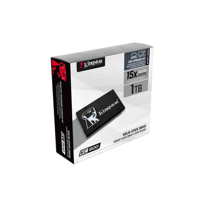Kingston KC600 SSD interne 1024 Go 2,5 pouces SATA Kingston KC600 SSD interne 1024 Go 2,5 pouces SATA
