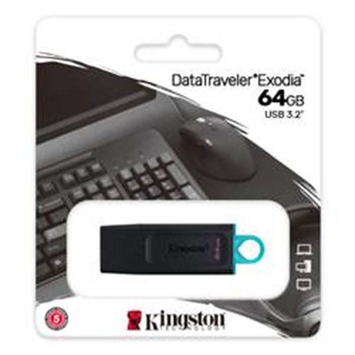 Clé USB Kingston Exodia Noir 64 GB