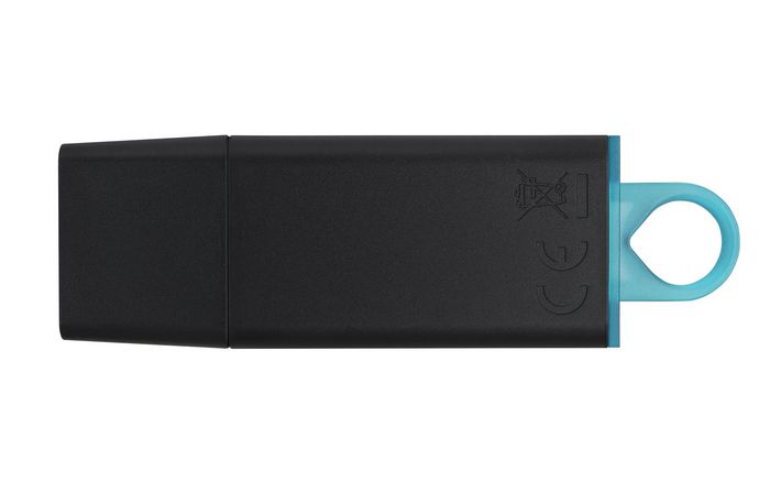 Kingston DataTraveler Exodia Clé USB 64GB, USB 3.2 Gen 1, avec anneau pour porte-clés et capuchon de protection