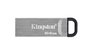 Kingston DataTraveler Kyson - Clé USB 3.2 Gen 1 de 64 Go - Design métal sans capuchon, œillet, lecture jusqu'à 200 Mo/s