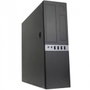 Coolbox Boîtier PC MicroATX Slim Noir avec Alimentation 300W 80+ Bronze USB 3.0