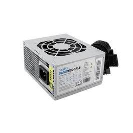 Coolbox BASIC500GR-S Alimentation PC SFX 500W Blanc Ventilateur 8cm