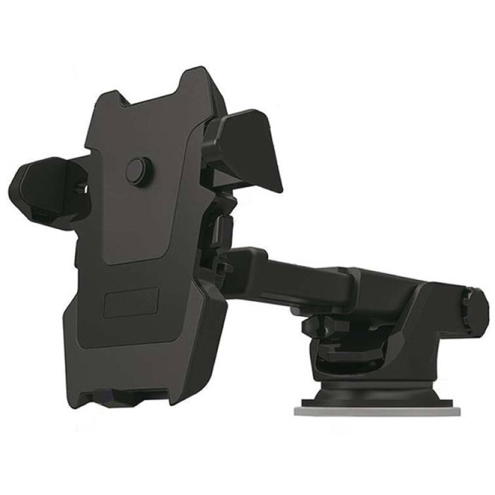 Support de Téléphone pour Voiture CoolBox COOLTELescopic Noir Support de Téléphone pour Voiture CoolBox COOLTELescopic Noir