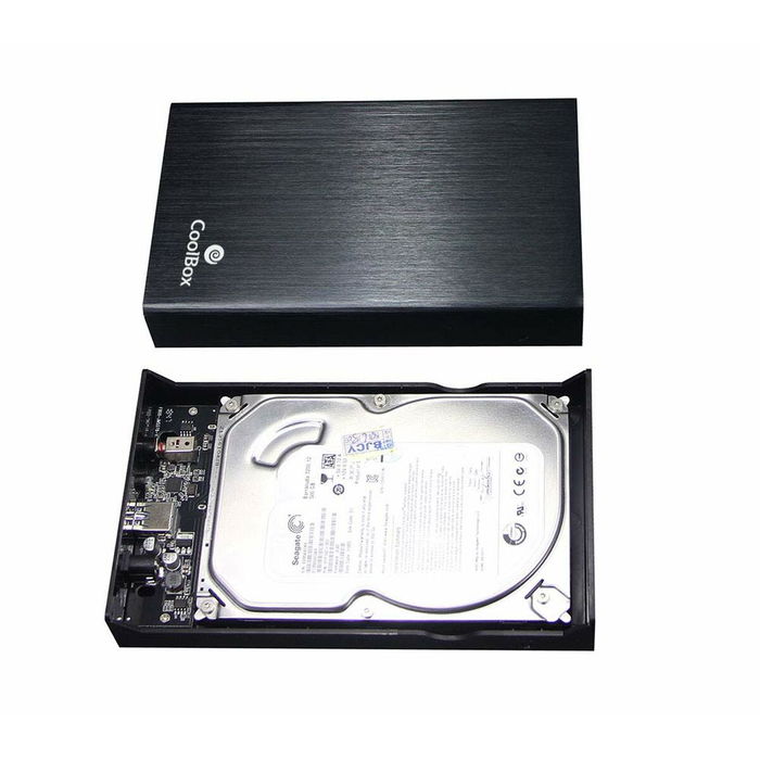 Disque dur CoolBox SlimChase A-3533 3,5" Noir