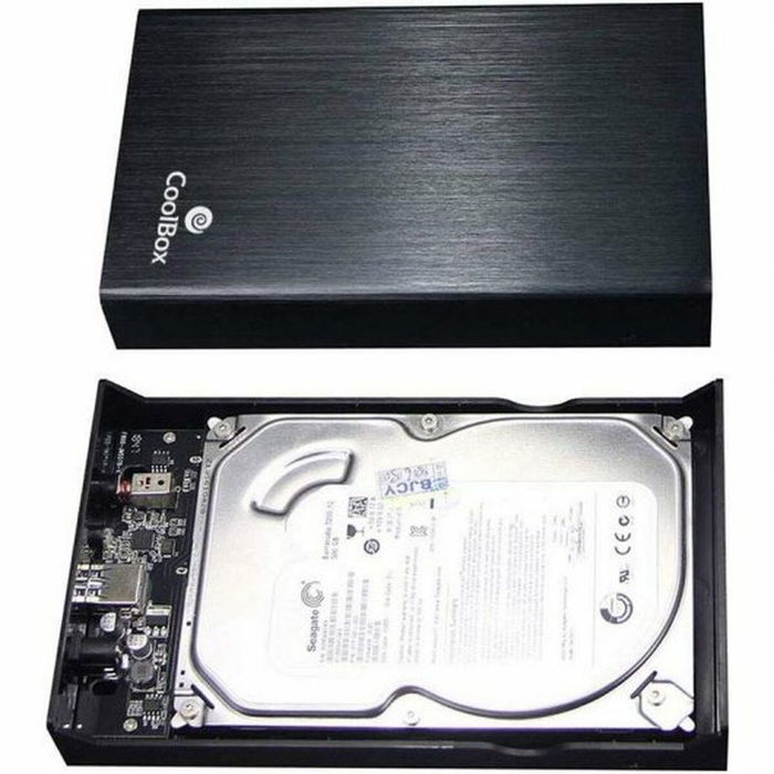Disque dur CoolBox SlimChase A-3533 3,5" Noir