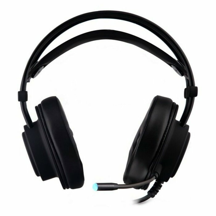 Casques avec Microphone CoolBox DeepLighting Noir