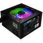Coolbox Deep Energy Rgb600 Alimentation PC 600W Semi-Modulaire RGB Ventilateur 120mm 80 Plus Bronze Noir