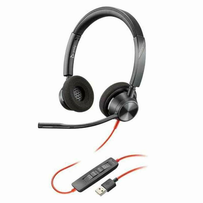 Poly Blackwire 3320, USB-A, Noir Poly Blackwire 3320, USB-A, Noir
