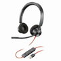 Poly Blackwire 3320, USB-A, Noir