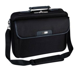 Targus - Mallette pour ordinateur portable 15.4" à 16", compartiment rembourré, polyester et nylon, noir