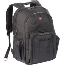 Targus Sac à dos TravelMate pour ordinateur portable 15.6 pouces Noir, SafePort D3O, capacité 27-30 L, nylon balistique