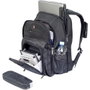 Targus Sac à dos TravelMate pour ordinateur portable 15.6 pouces Noir, SafePort D3O, capacité 27-30 L, nylon balistique